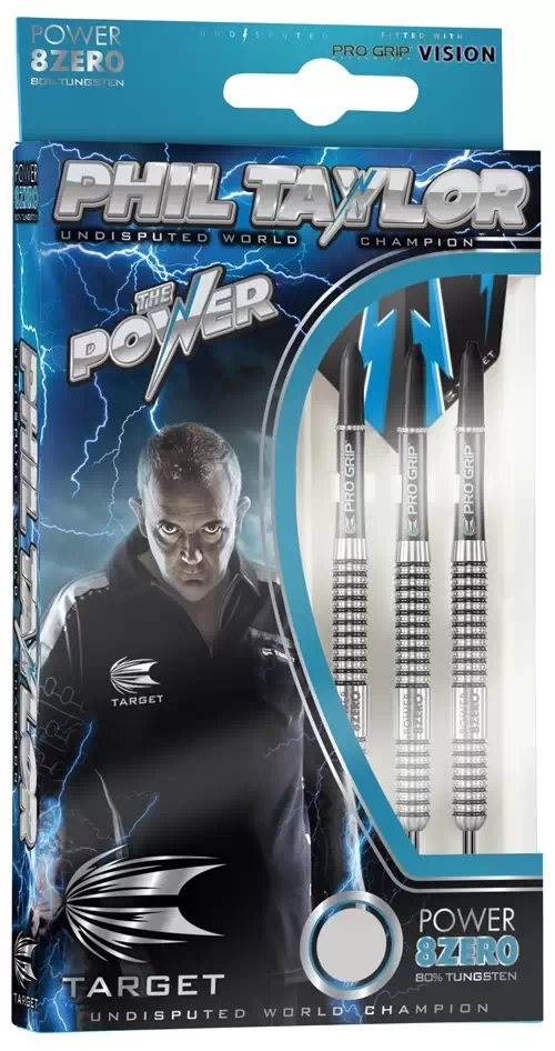 Target Darts Phil Taylor Power 8Zero 80% Tungsten 23 grams